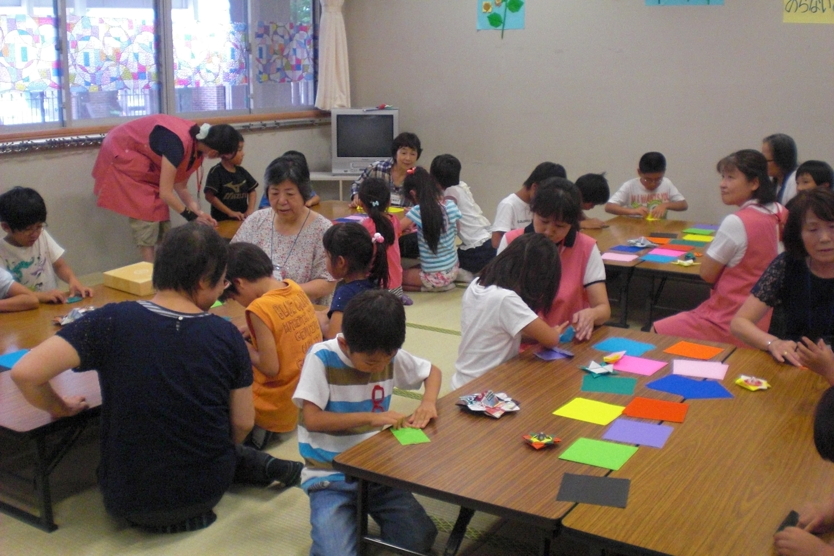 折り紙教室の写真